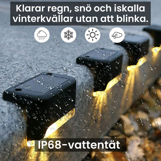 Solcellsdriven Utomhuslampa