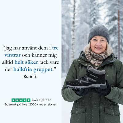 Fridhult™ – Vinterskor för Komfort & Halkfritt Grepp
