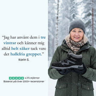 Fridhult™ – Vinterskor för Komfort & Halkfritt Grepp